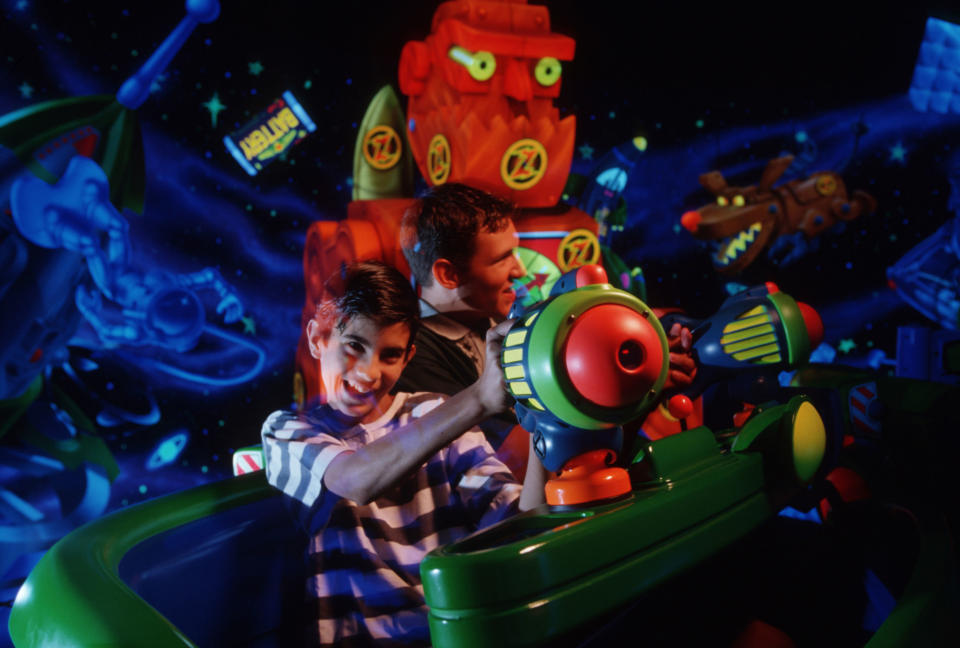 Have fun on Buzz Lightyear's Laser Blast. [Photo: Disney]