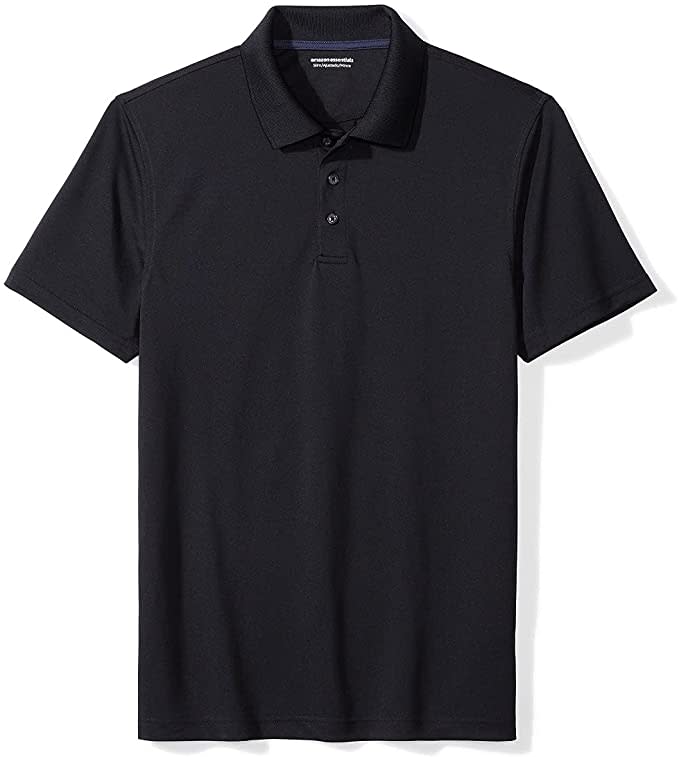 Amazon Essentials Men's Slim-fit Quick-Dry Golf Polo Shirt. Image via Amazon.