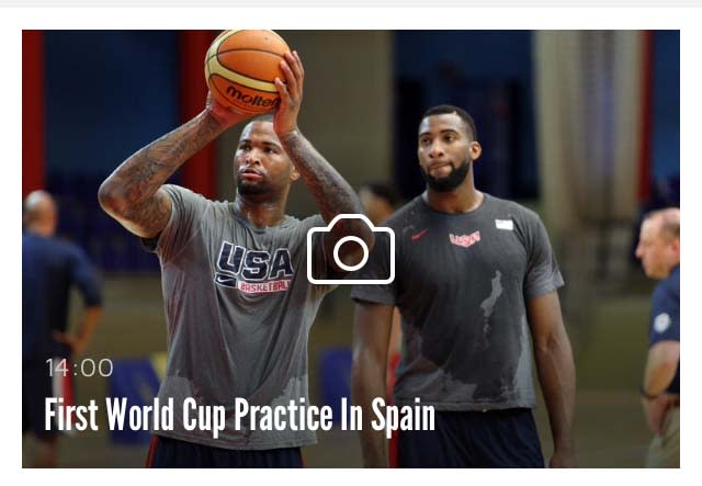 USA Basketball screenshot