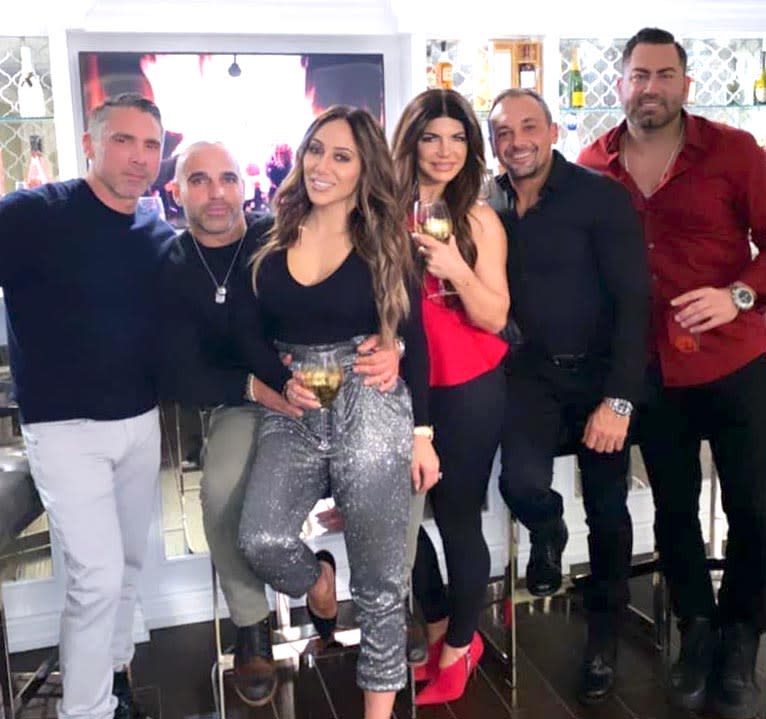 Anthony Delorenzo, Joe Gorga, Melissa Gorga, Teresa Giudice and friends | Anthony Delorenzo/Instagram