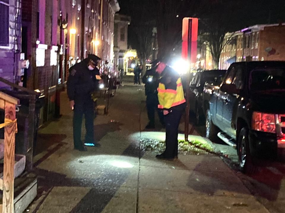 Two people were injured in a shooting in Wilmington's East Side neighborhood on the night of Jan. 20, 2022.
