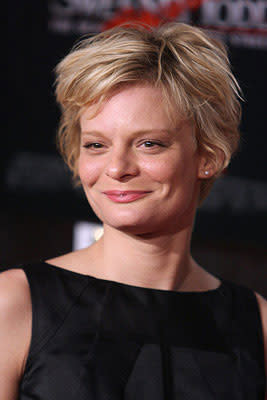 Martha Plimpton at the New York City premiere of DreamWorks Pictures' Sweeney Todd: The Demon Barber of Fleet Street