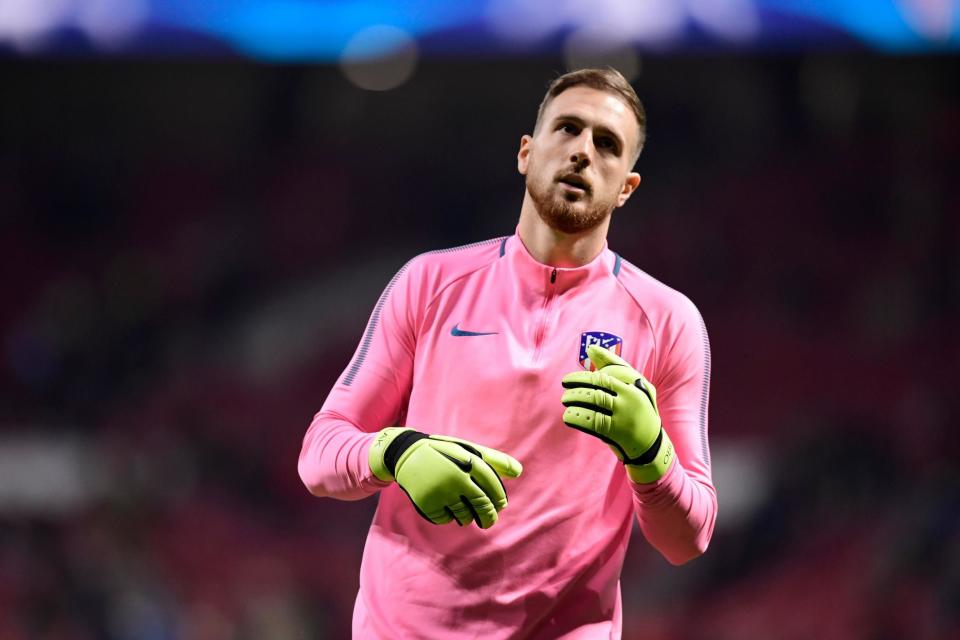 Golden gloves: Arsenal target Jan Oblak is also being chased by Jurgen Klopp