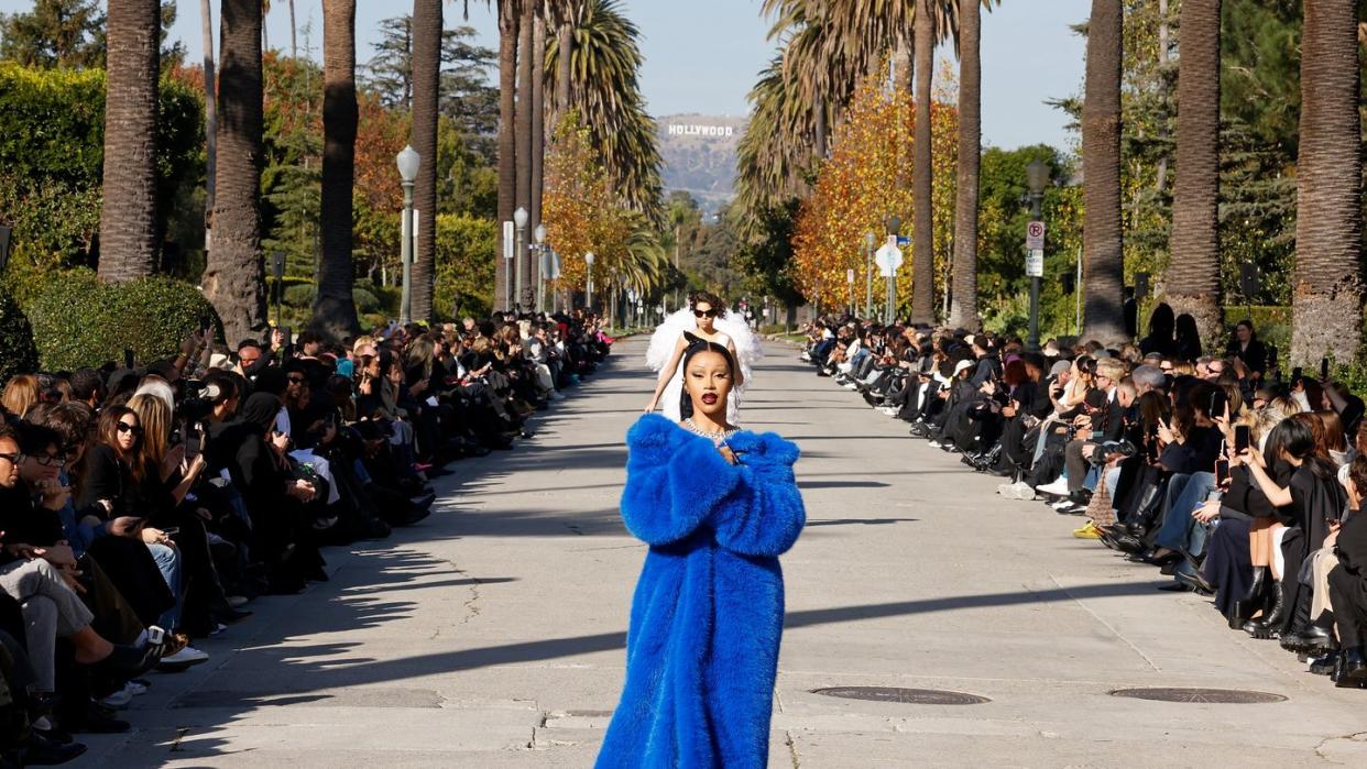 balenciaga fall 24 runway show