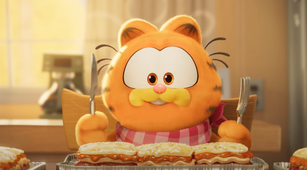 the garfield movie trailer