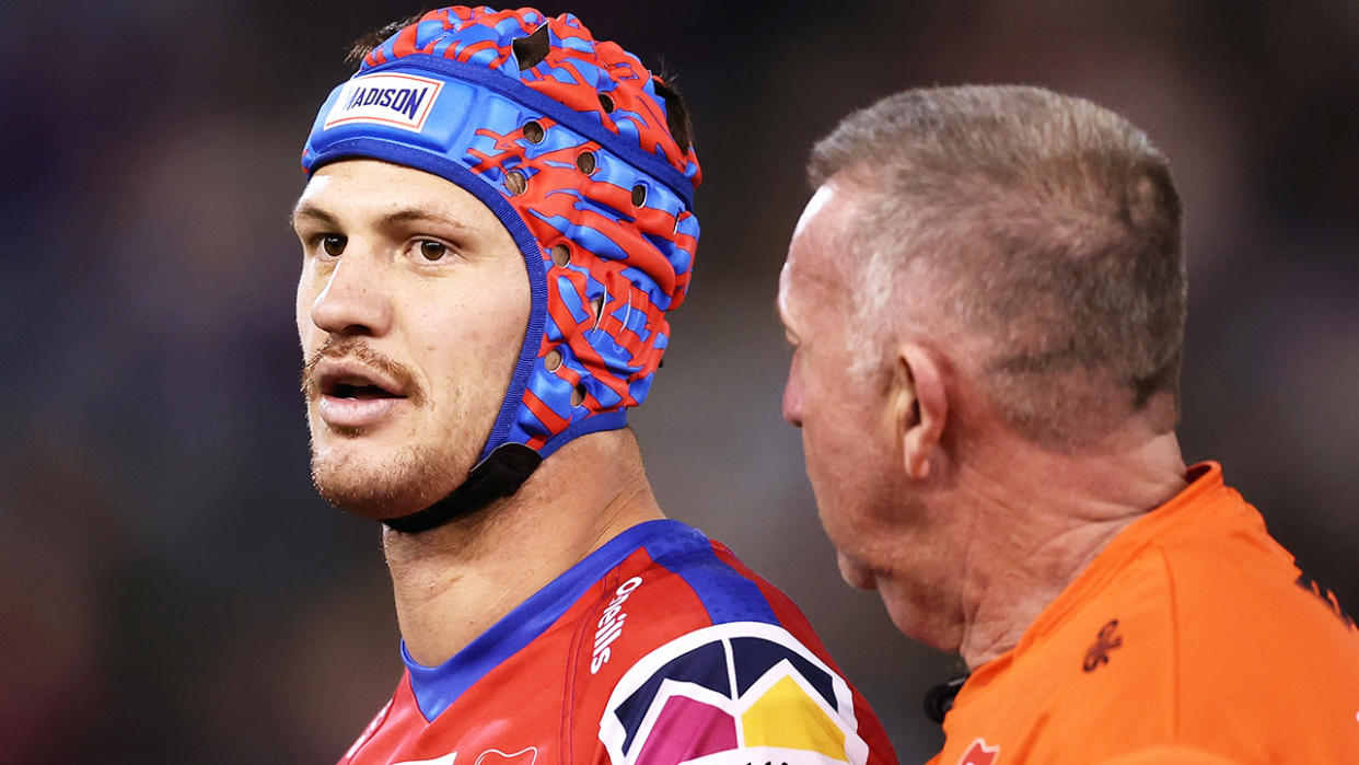 Kalyn Ponga has been ruled out of the Indigenous All Stars Game after injuring his calf at training several weeks ago. (Photo by Matt King/Getty Images)