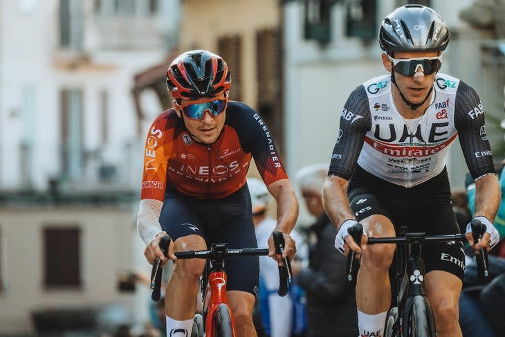 <span class="article__caption">Tom Pidcock didn’t blow the socks off anyone this week, but is poised for a strong classics run.</span> (Photo: Chris Auld/VeloNews)