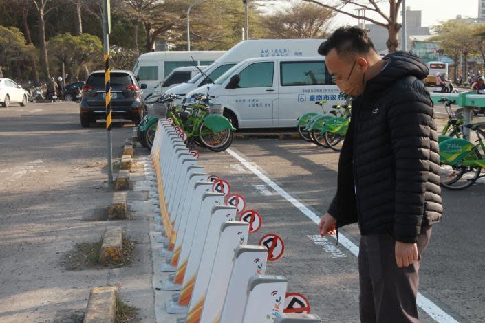 台南YouBike 2.0提前於23日正式啟用77站點，3月1日後陸續再開放8處站點。（台南市交通局提供）