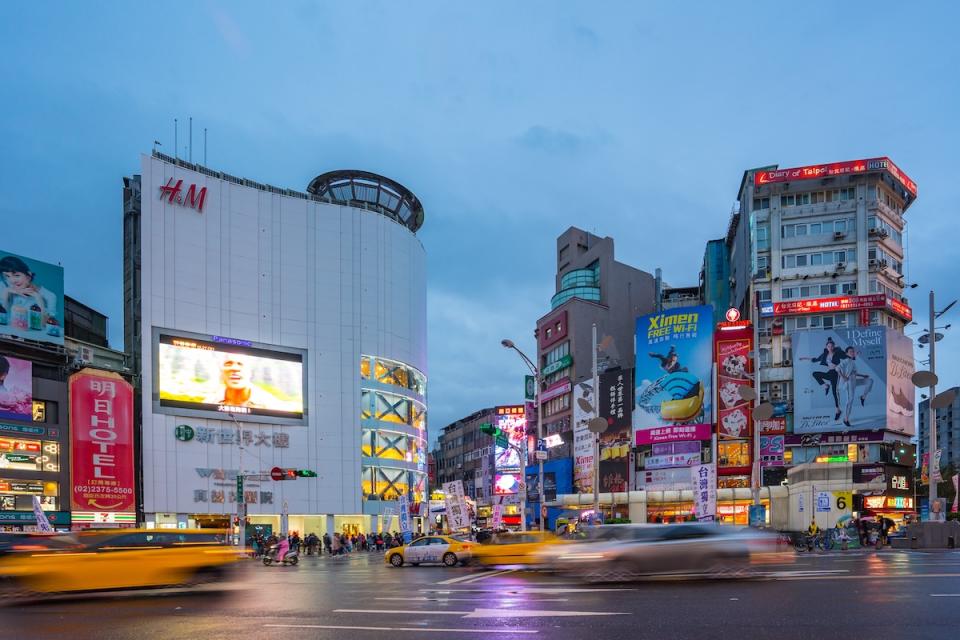 西門町商圈是台北市首座徒步商圈（圖片來源：Getty Creative）