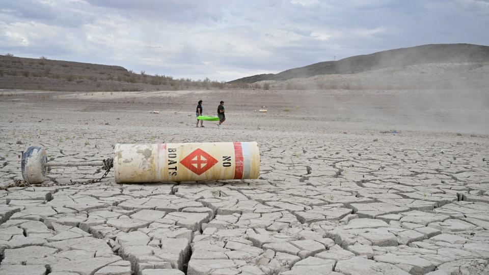 Drought-stricken Lake Mead, Nev. 