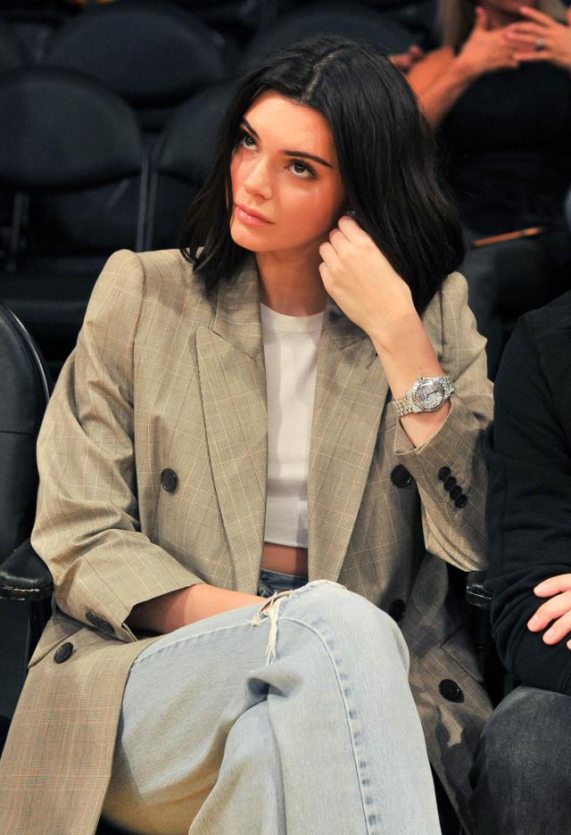 Kendall Jenner Wore Head-To-Toe White And Made It Look Edgy