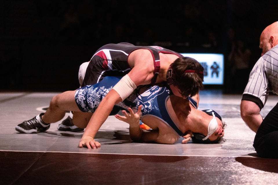 Stroudsburg High School's Jack Jasionowics proved himself as one of the best lightweights on the mountain