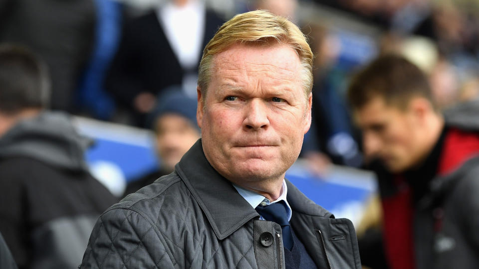 Ronald Koeman has been sacked by Everton