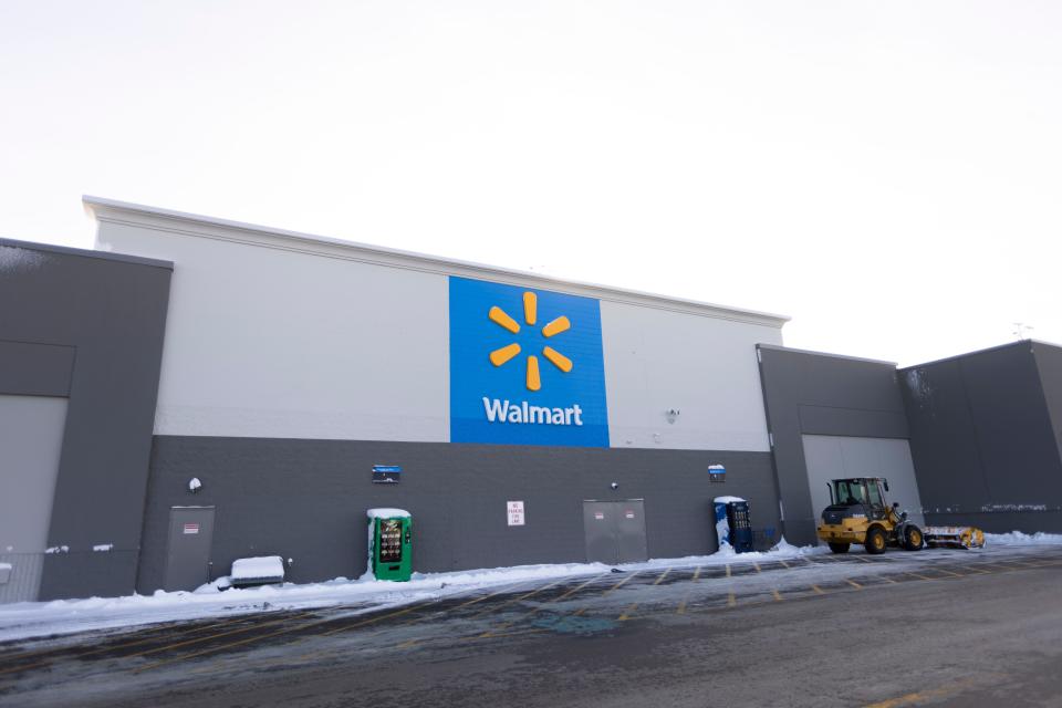 New retail sales taxes sometimes called a "Walmart tax" because it applies to general merchandise are increasingly being looked at as a viable alternative to property taxes. In this photo, Walmart, 3849 Northridge Drive in Rockford, is seen on Wednesday, Jan. 17, 2024.