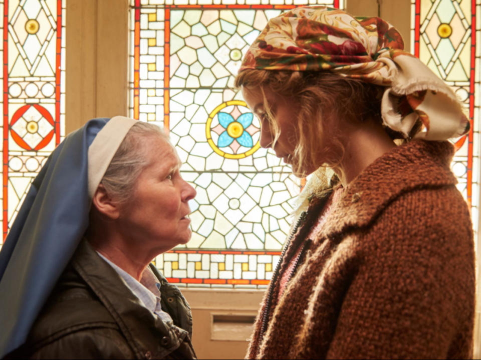 Imelda Staunton and Carla Juri in 'Amulet', directed by GaraiMagnet Releasing