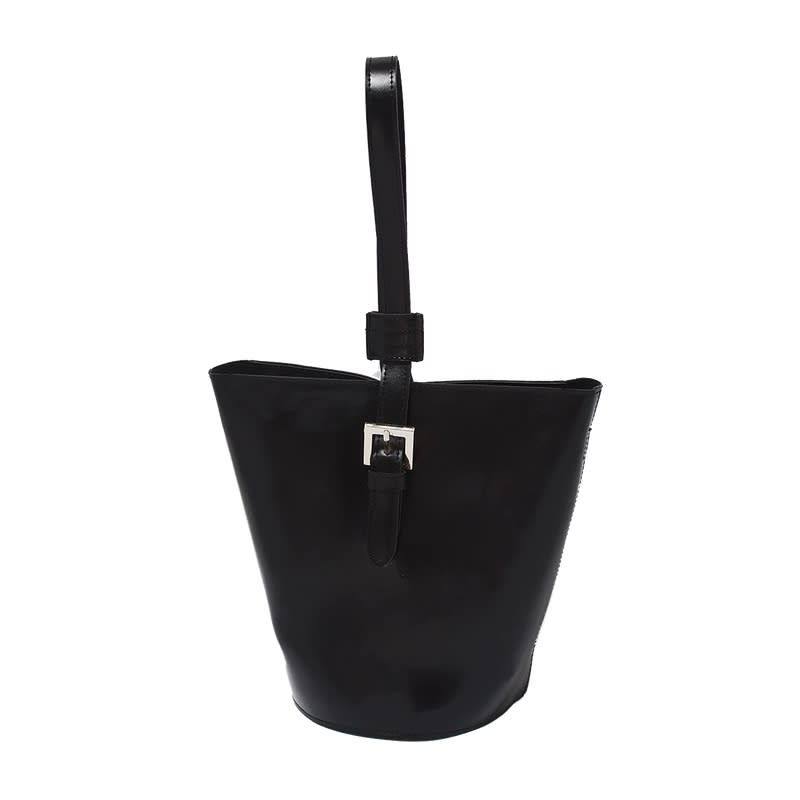 <a rel="nofollow noopener" href="https://theloeil.com/collections/bags/products/topas-bucket-bag-black" target="_blank" data-ylk="slk:Topas Bucket Bag, Loeil, $88;elm:context_link;itc:0;sec:content-canvas" class="link ">Topas Bucket Bag, Loeil, $88</a><p> <strong>Related Articles</strong> <ul> <li><a rel="nofollow noopener" href="http://thezoereport.com/fashion/style-tips/box-of-style-ways-to-wear-cape-trend/?utm_source=yahoo&utm_medium=syndication" target="_blank" data-ylk="slk:The Key Styling Piece Your Wardrobe Needs;elm:context_link;itc:0;sec:content-canvas" class="link ">The Key Styling Piece Your Wardrobe Needs</a></li><li><a rel="nofollow noopener" href="http://thezoereport.com/beauty/hair/geode-hair-color-trend/?utm_source=yahoo&utm_medium=syndication" target="_blank" data-ylk="slk:This Hair Color Trend Is About To Blow Up On Instagram;elm:context_link;itc:0;sec:content-canvas" class="link ">This Hair Color Trend Is About To Blow Up On Instagram</a></li><li><a rel="nofollow noopener" href="http://thezoereport.com/beauty/celebrity-beauty/kim-kardashian-foundation-makeup/?utm_source=yahoo&utm_medium=syndication" target="_blank" data-ylk="slk:Kim Kardashian Just Ditched Foundation For Something Better;elm:context_link;itc:0;sec:content-canvas" class="link ">Kim Kardashian Just Ditched Foundation For Something Better</a></li> </ul> </p>