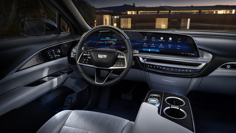 Inside the 2023 Cadillac Lyriq - Credit: Cadillac