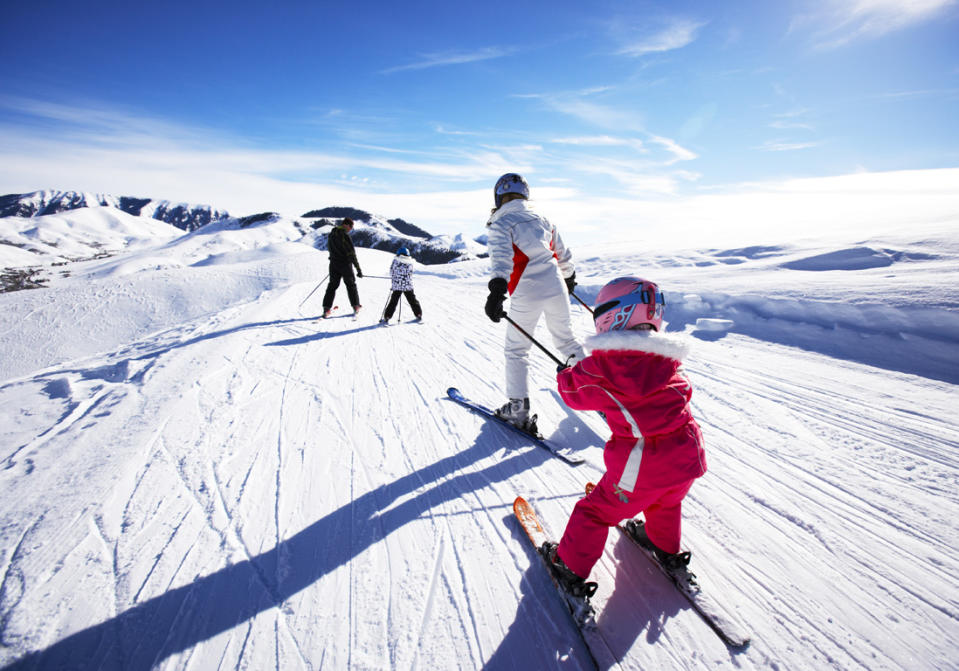 L’option... vacances au ski en famille