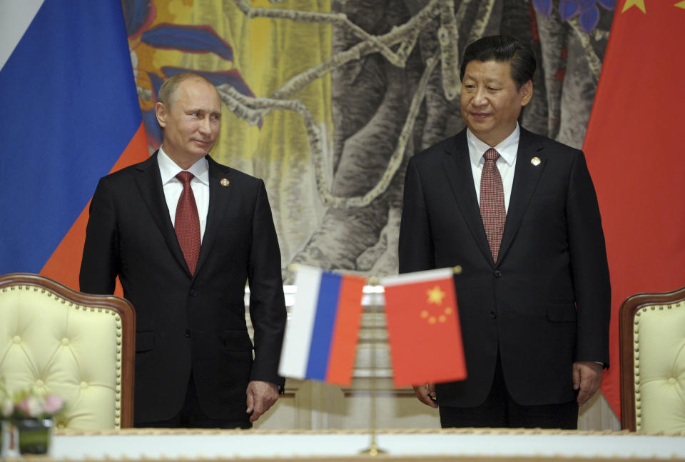 putin xi china russia