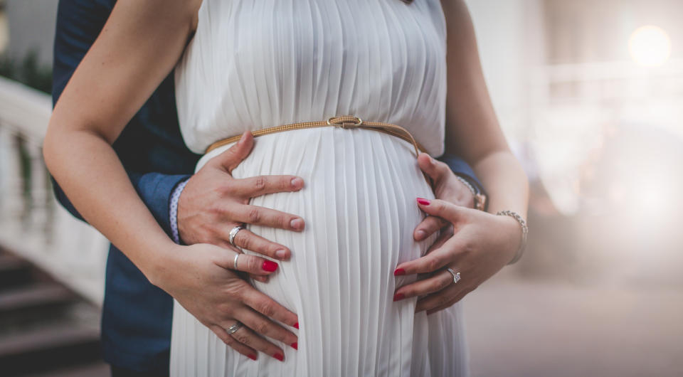 A bride wants her pregnant bridesmaid to pay for another wedding after upstaging her big day [Photo: Getty]