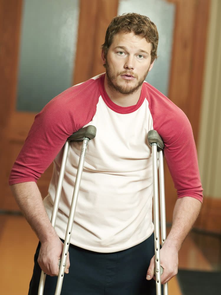 Chris Pratt on <em>Parks and Rec.</em>