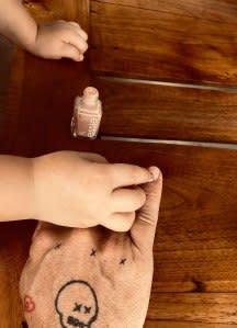 Diane Kruger and Norman Reedus' 2-Year-Old Daughter Gives Him a Manicure