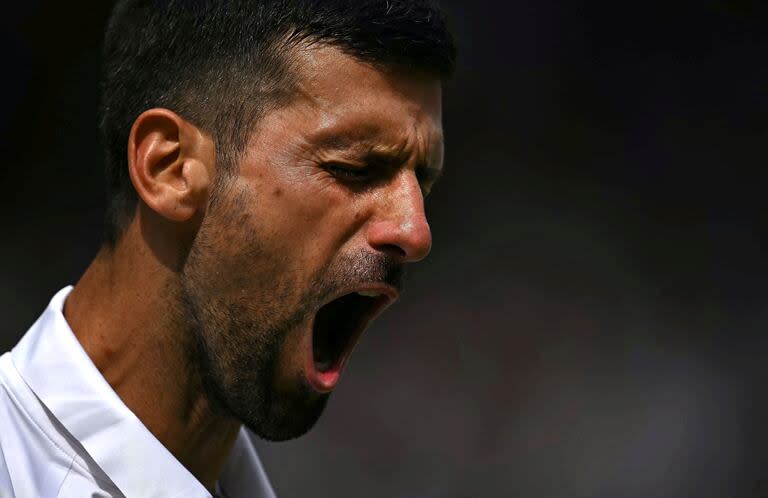 El grito de guerra de Djokovic