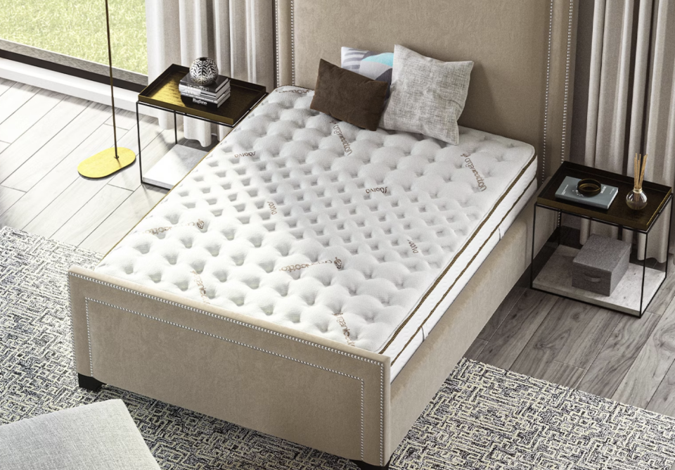 <p><a href="https://go.redirectingat.com?id=74968X1596630&url=https%3A%2F%2Fwww.saatva.com%2Fmattresses%2Fsaatva-classic%3Fcoupon%3Dfrifvwdywrnmluog&sref=https%3A%2F%2F" rel="nofollow noopener" target="_blank" data-ylk="slk:Shop Now;elm:context_link;itc:0;sec:content-canvas" class="link ">Shop Now</a></p><p>Saatva Classic Mattress</p><p>$1596.00</p>