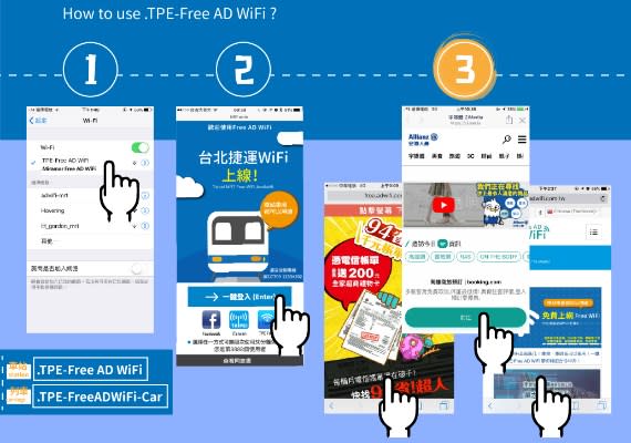 台北捷運WIFI