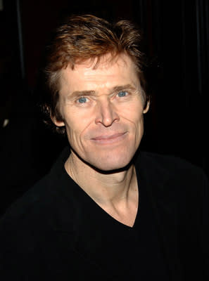 Willem Dafoe at the NY premiere of Universal Pictures' Inside Man