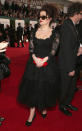 Golden Globes 2013: Helena Bonham-Carter was in her trademark black, opting for Dolce & Gabbana lace © Getty