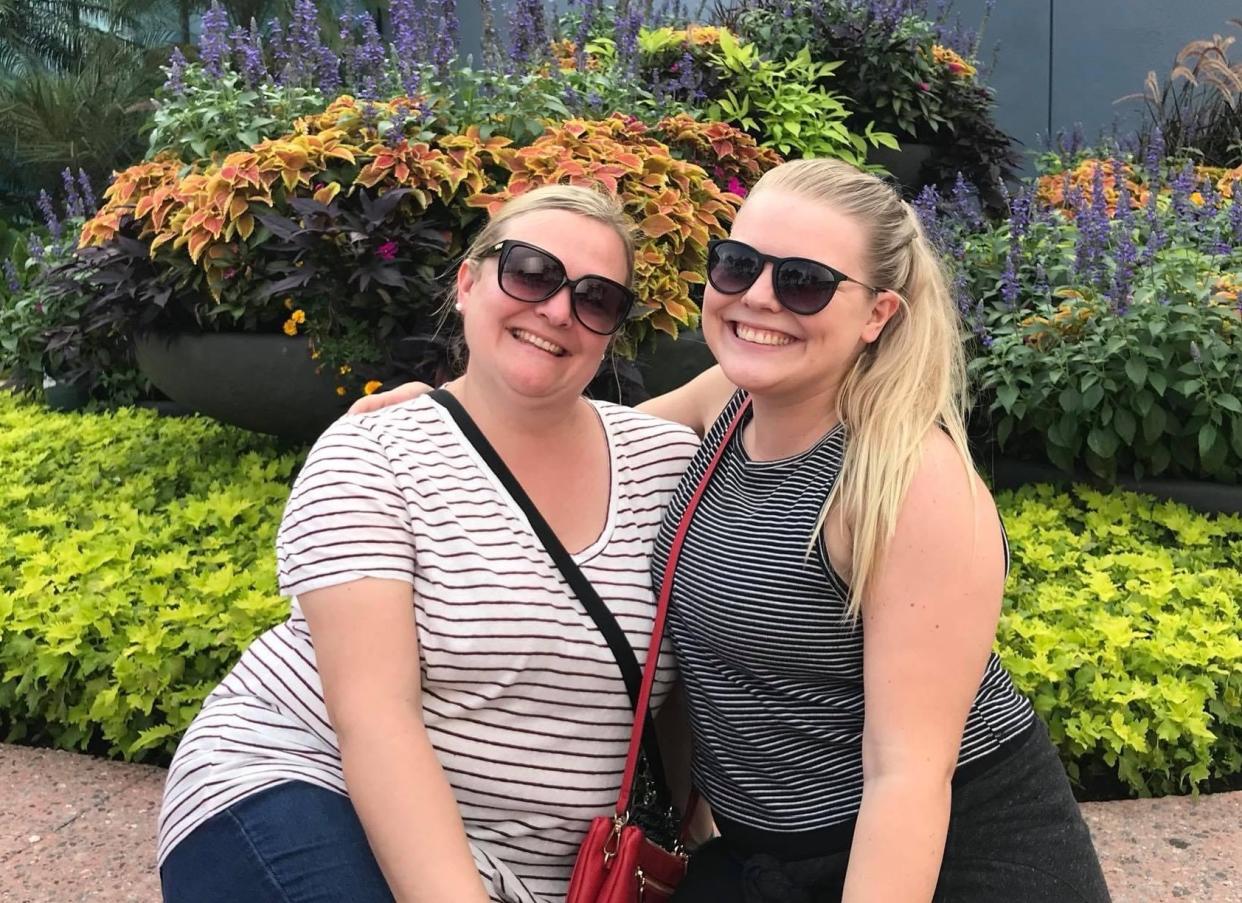 Hannah Johnson and her mother take a yearly trip to Walt Disney World together. (Photo: Hannah Johnson)