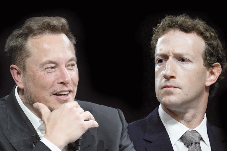 Elon Musk y Mark Zuckerberg