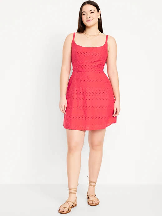 Fit & Flare Cami Mini Dress (Photo by Old Navy)