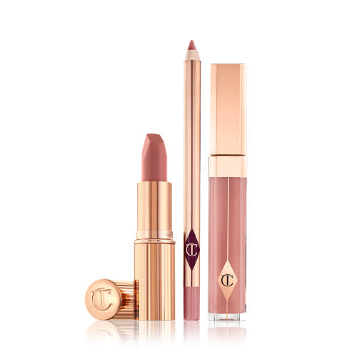 Pillow Talk Lip Kit. Image via Charlotte Tilbury