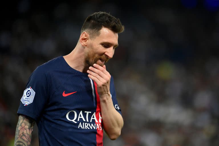 Lionel Messi jugó dos temporadas en el PSG