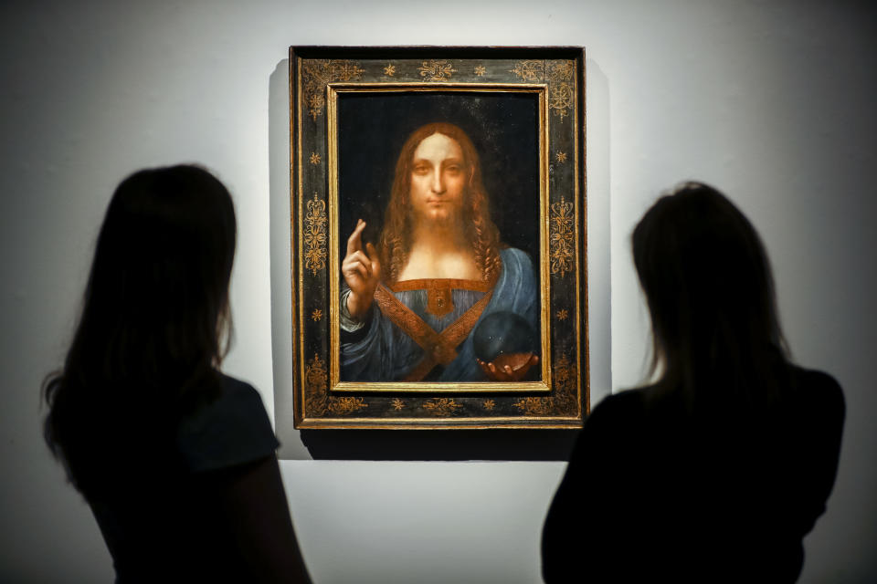 ‘Salvator Mundi’, de Leonardo da Vinci. (Getty Images)