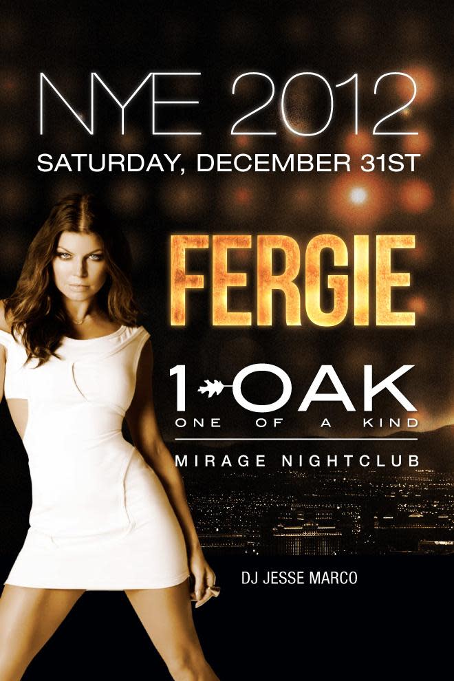 Kim Kardashian $600,000 Tao Fergie 10AK Las Vegas Celebrities New Year’s Eve