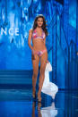 Miss Universe France 2012, Marie Payet, competes in Kooey Australia swimwear and Chinese Laundry shoes as one of the top 16 contestants during this year's LIVE NBC Telecast of the 2012 Miss Universe Competition at PH Live in Las Vegas, Nevada on December 19, 2012. HO/Miss Universe Organization L.P., LLLP
