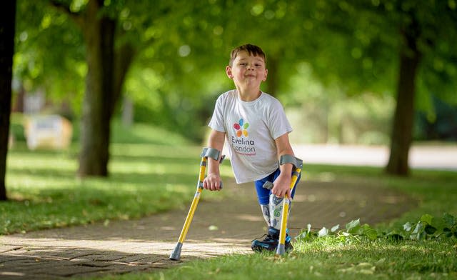 Tony Hudgell charity walk