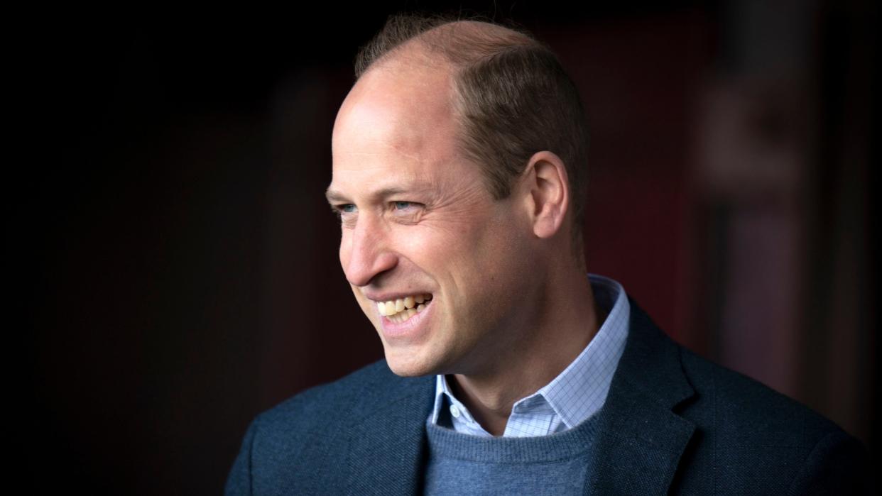  Prince William cleaning toilets. 