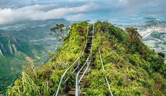 Arrests and Citations Boom for Those Attempting One Final Hike of Oahu’s Stairway to Heaven