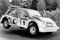 <p>You'd struggle to find much Metro in there (just the headlights, dash and doors were carried over) but there was plenty of Group B rally car. Phenomenally fast, around 200 Metro 6R4s were built, some of which were 250bhp road cars; the racers got 380bhp.</p>