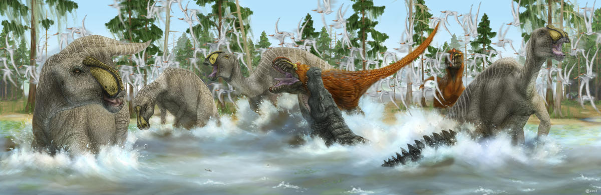 Researchers study Deinosuchus, the ancient and massive terror crocodile