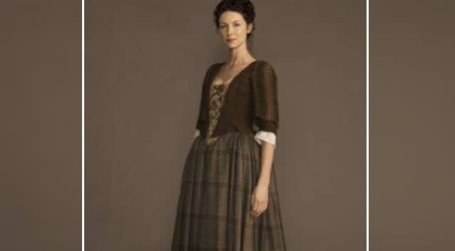 'Outlander' character Claire Fraser.