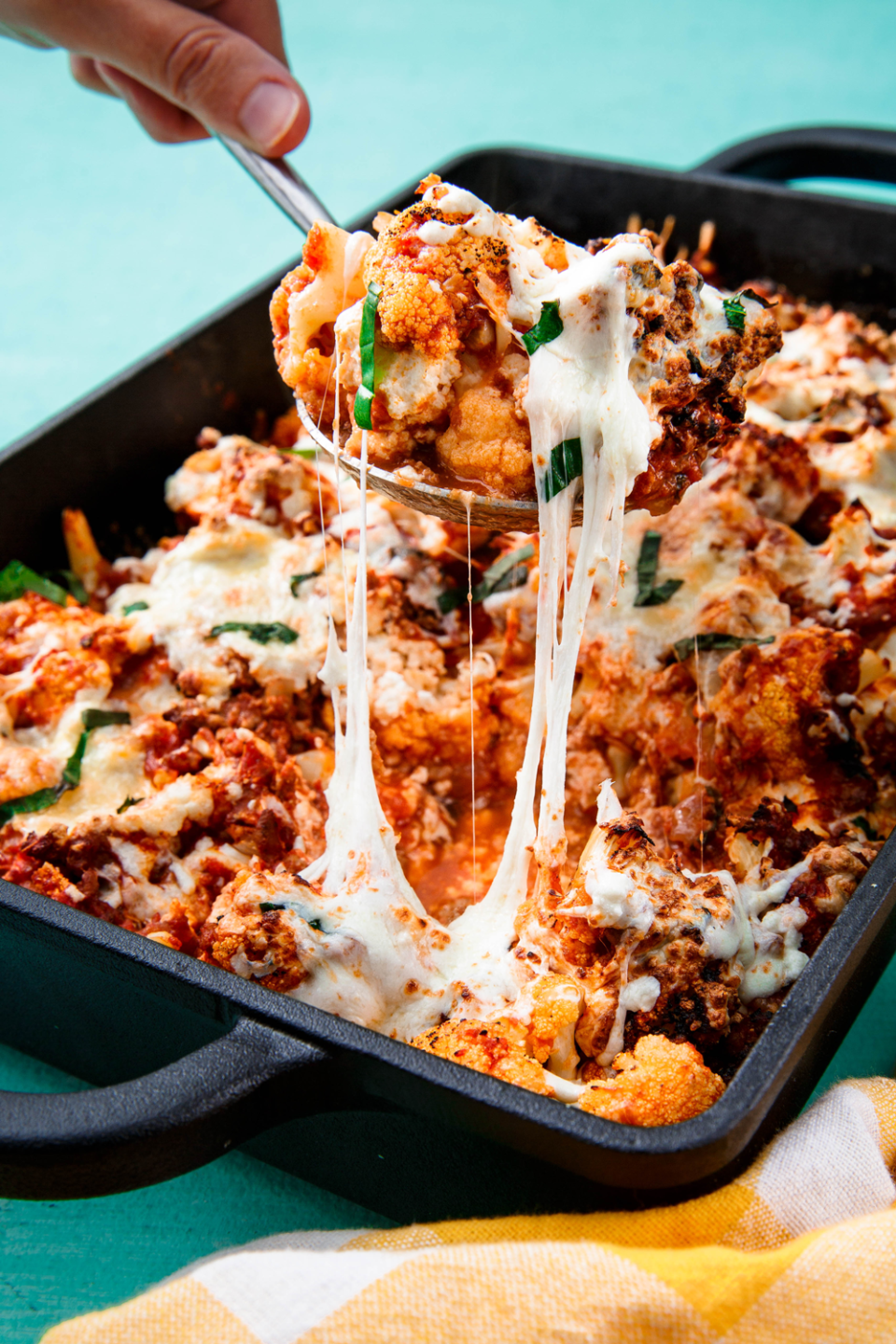 <p>Cauliflower has been the star of the veggie aisle for several years thanks to its magical powers as a <a href="https://www.delish.com/cooking/recipe-ideas/g3593/low-carb-recipes/" rel="nofollow noopener" target="_blank" data-ylk="slk:low-carb;elm:context_link;itc:0;sec:content-canvas" class="link ">low-carb</a> substitute. While we’ll forever sing its praises for replacing everything from <a href="https://www.delish.com/cooking/recipe-ideas/recipes/a47565/cauliflower-crust-pizza-recipe/" rel="nofollow noopener" target="_blank" data-ylk="slk:pizza crust;elm:context_link;itc:0;sec:content-canvas" class="link ">pizza crust</a> to bread (like in our <a href="https://www.delish.com/cooking/recipe-ideas/recipes/a51638/cauliflower-grilled-cheese-recipe/" rel="nofollow noopener" target="_blank" data-ylk="slk:cauliflower grilled cheese;elm:context_link;itc:0;sec:content-canvas" class="link ">cauliflower grilled cheese</a>), we’re here to tell you cauliflower can be SO much more. Not only is it great for replacing carbs, it makes for a delicious <a href="https://www.delish.com/cooking/recipe-ideas/g39431167/plant-based-recipes/" rel="nofollow noopener" target="_blank" data-ylk="slk:plant-based;elm:context_link;itc:0;sec:content-canvas" class="link ">plant-based</a> alternative (what it lacks in protein it makes up for in flavor, trust us), and can easily be turned into everything from appetizers to impressive main dishes. Whether you’re trying to cut down on gluten, eat less meat, or just get more veggies into your diet (we’re all for <a href="https://www.delish.com/cooking/recipe-ideas/g3030/potato-recipes/" rel="nofollow noopener" target="_blank" data-ylk="slk:potatoes;elm:context_link;itc:0;sec:content-canvas" class="link ">potatoes</a>, but they don’t count), we’ve got a recipe for you. Check out our 40 cauliflower recipes for ideas!<br></p><p>If you’re not a cauliflower convert yet, you’ve got to start with the basics. <a href="https://www.delish.com/cooking/recipe-ideas/a37727549/roasted-cauliflower-recipe/" rel="nofollow noopener" target="_blank" data-ylk="slk:Roasting cauliflower;elm:context_link;itc:0;sec:content-canvas" class="link ">Roasting cauliflower</a> until it’s soft and melty, with deliciously crispy edges, brings out its sweet and nutty notes—we dare you to not eat it all straight off the sheet pan. Think of it like a blank canvas, ready to take on whatever flavors you like.</p><p>Craving <a href="https://www.delish.com/cooking/menus/g2616/italian-dinner-recipes/" rel="nofollow noopener" target="_blank" data-ylk="slk:Italian;elm:context_link;itc:0;sec:content-canvas" class="link ">Italian</a>? Try it with Parmesan or mozzarella, like in our <a href="https://www.delish.com/cooking/recipe-ideas/a26872644/cauliflower-parmesan-recipe/" rel="nofollow noopener" target="_blank" data-ylk="slk:cauliflower Parmesan;elm:context_link;itc:0;sec:content-canvas" class="link ">cauliflower Parmesan</a>, our <a href="https://www.delish.com/cooking/recipe-ideas/a57630/cauliflower-baked-ziti-recipe/" rel="nofollow noopener" target="_blank" data-ylk="slk:cauliflower baked ziti;elm:context_link;itc:0;sec:content-canvas" class="link ">cauliflower baked ziti</a>, or our <a href="https://www.delish.com/cooking/recipe-ideas/a36008065/garlicky-roasted-cauliflower-pasta-recipe/" rel="nofollow noopener" target="_blank" data-ylk="slk:garlicky roasted cauliflower pasta;elm:context_link;itc:0;sec:content-canvas" class="link ">garlicky roasted cauliflower pasta</a>. Need an easy <a href="https://www.delish.com/weeknight-dinners/" rel="nofollow noopener" target="_blank" data-ylk="slk:weeknight dinner;elm:context_link;itc:0;sec:content-canvas" class="link ">weeknight dinner</a>? Try our <a href="https://www.delish.com/cooking/recipe-ideas/a35787681/air-fryer-cauliflower-tacos-recipe/" rel="nofollow noopener" target="_blank" data-ylk="slk:air fryer cauliflower tacos;elm:context_link;itc:0;sec:content-canvas" class="link ">air fryer cauliflower tacos</a>, our <a href="https://www.delish.com/cooking/recipe-ideas/recipes/a49535/loaded-cauliflower-bake-recipe/" rel="nofollow noopener" target="_blank" data-ylk="slk:loaded cauliflower bake;elm:context_link;itc:0;sec:content-canvas" class="link ">loaded cauliflower bake</a>, or our <a href="https://www.delish.com/cooking/recipe-ideas/recipes/a55536/healthy-cauliflower-mac-and-cheese-recipe/" rel="nofollow noopener" target="_blank" data-ylk="slk:cauliflower "mac" and cheese;elm:context_link;itc:0;sec:content-canvas" class="link ">cauliflower "mac" and cheese</a>. Looking for a quick snack? Try our <a href="https://www.delish.com/cooking/recipe-ideas/recipes/a50341/parmesan-cauliflower-bites-recipe/" rel="nofollow noopener" target="_blank" data-ylk="slk:Parmesan cauliflower bites;elm:context_link;itc:0;sec:content-canvas" class="link ">Parmesan cauliflower bites</a>, our <a href="https://www.delish.com/cooking/recipe-ideas/recipes/a49855/cauliflower-wings-recipe/" rel="nofollow noopener" target="_blank" data-ylk="slk:baked buffalo cauliflower wings;elm:context_link;itc:0;sec:content-canvas" class="link ">baked buffalo cauliflower wings</a> (Truly, buffalo and cauliflower are a match made in heaven), our <a href="https://www.delish.com/cooking/recipe-ideas/recipes/a50843/cauliflower-hummus-recipe/" rel="nofollow noopener" target="_blank" data-ylk="slk:cauliflower hummus;elm:context_link;itc:0;sec:content-canvas" class="link ">cauliflower hummus</a>, or our <a href="https://www.delish.com/cooking/recipe-ideas/recipes/a47636/honey-garlic-cauliflower/" rel="nofollow noopener" target="_blank" data-ylk="slk:honey-garlic cauliflower;elm:context_link;itc:0;sec:content-canvas" class="link ">honey-garlic cauliflower</a>. Looking to impress? Try our <a href="https://www.delish.com/cooking/recipe-ideas/a26882653/bacon-wrapped-cauliflower-recipe/" rel="nofollow noopener" target="_blank" data-ylk="slk:Bacon-wrapped stuffed cauliflower;elm:context_link;itc:0;sec:content-canvas" class="link ">Bacon-wrapped stuffed cauliflower</a>, our <a href="https://www.delish.com/cooking/recipes/a47717/chicken-fried-cauliflower-recipe/" rel="nofollow noopener" target="_blank" data-ylk="slk:chicken fried cauliflower;elm:context_link;itc:0;sec:content-canvas" class="link ">chicken fried cauliflower</a>, or our <a href="https://www.delish.com/cooking/recipe-ideas/recipes/a53157/balsamic-glazed-roasted-cauliflower-recipe/" rel="nofollow noopener" target="_blank" data-ylk="slk:balsamic glazed roasted cauliflower;elm:context_link;itc:0;sec:content-canvas" class="link ">balsamic glazed roasted cauliflower</a>. Trust us, cauliflower can stand up against even the fanciest of <a href="https://www.delish.com/cooking/recipe-ideas/g2991/weeknight-steak-dinners/" rel="nofollow noopener" target="_blank" data-ylk="slk:steak;elm:context_link;itc:0;sec:content-canvas" class="link ">steak</a> or <a href="https://www.delish.com/cooking/recipe-ideas/g2972/chicken-weeknight-dinners/" rel="nofollow noopener" target="_blank" data-ylk="slk:chicken dinners;elm:context_link;itc:0;sec:content-canvas" class="link ">chicken dinners</a>. 😍</p><p>Want more even vegetable inspiration? Check out our favorite <a href="https://www.delish.com/cooking/g2880/zucchini-recipes/" rel="nofollow noopener" target="_blank" data-ylk="slk:zucchini recipes;elm:context_link;itc:0;sec:content-canvas" class="link ">zucchini recipes</a> (another low-carb dynamo), our top <a href="https://www.delish.com/cooking/g1409/brussels-sprouts-recipes/" rel="nofollow noopener" target="_blank" data-ylk="slk:Brussels sprouts recipes;elm:context_link;itc:0;sec:content-canvas" class="link ">Brussels sprouts recipes</a>, and our best <a href="https://www.delish.com/cooking/g3003/butternut-squash/" rel="nofollow noopener" target="_blank" data-ylk="slk:butternut squash recipes;elm:context_link;itc:0;sec:content-canvas" class="link ">butternut squash recipes</a> too.</p>