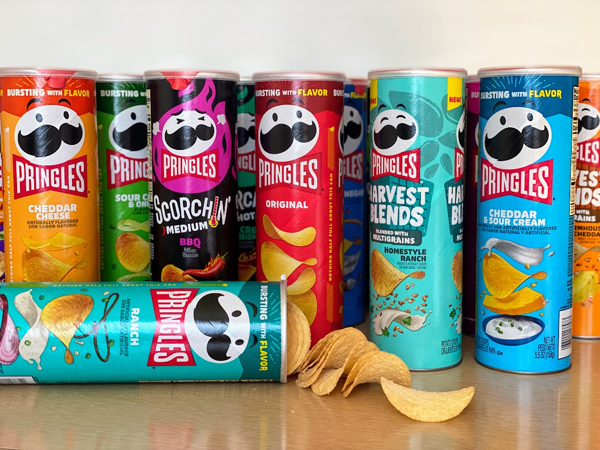 Pringles cans cover photo