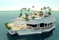 Austrian company Orsos lets you personalise and buy your very own private island, with an estimated 18-month build time before you get it. Supplied by WENN.com