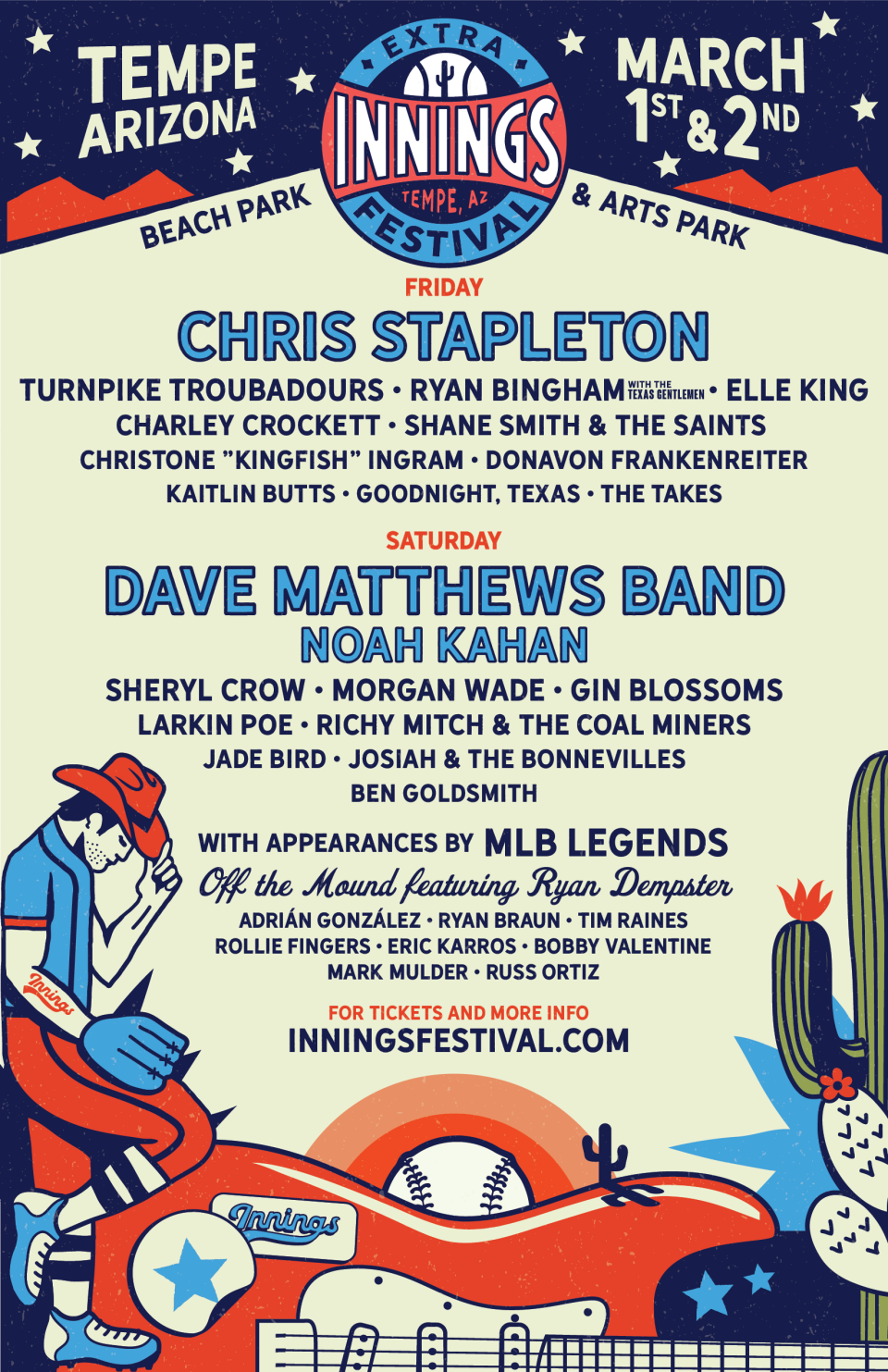 Innings Festival 2024 adds 2nd weekend of concerts. Here's who's