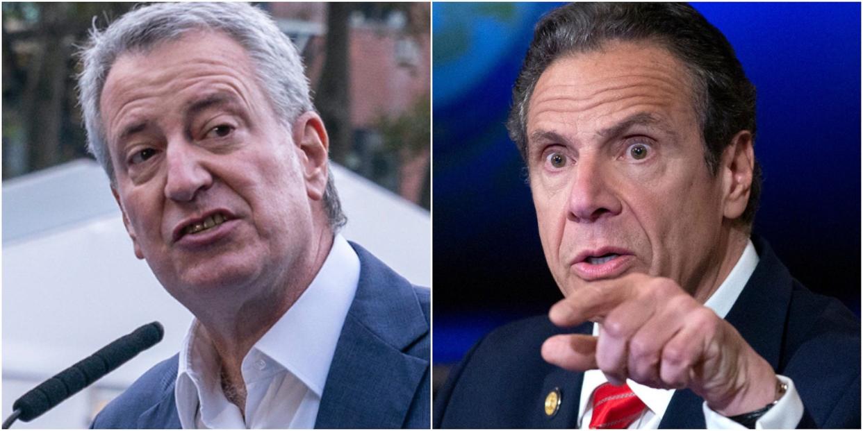 cuomo de blasio feud part xvi 2x1